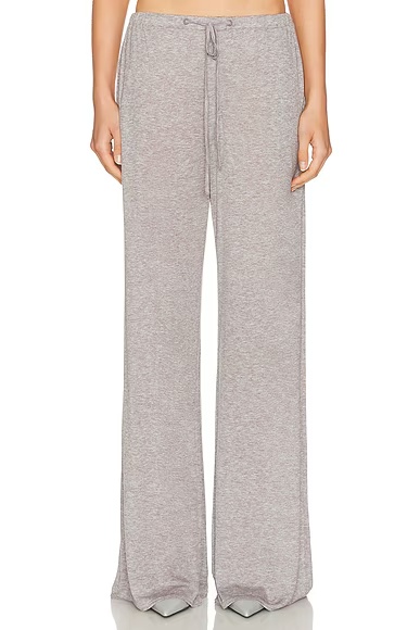 Elastic Pants in Everyday Jersey Dark Heather Grey