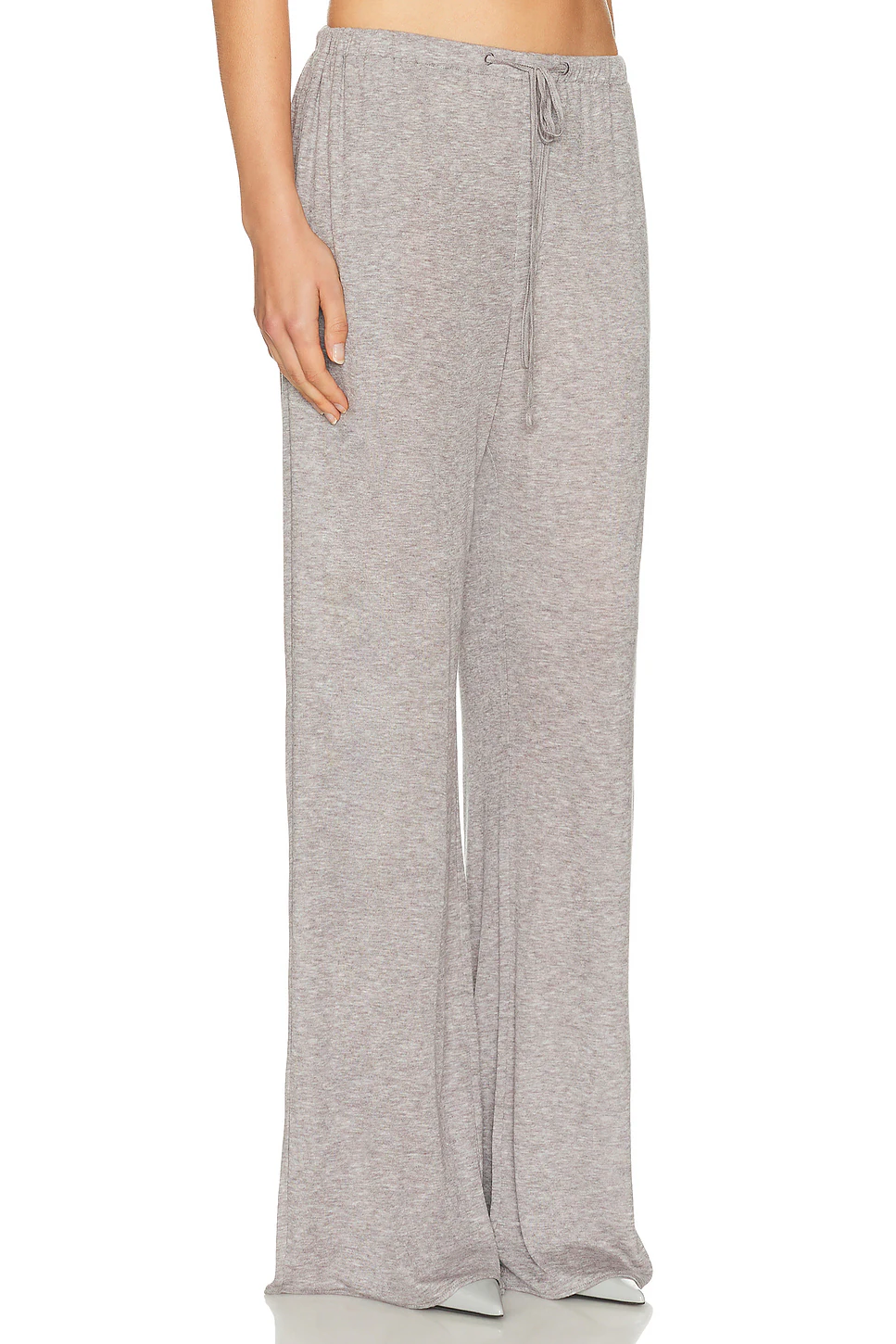 Elastic Pants in Everyday Jersey Dark Heather Grey