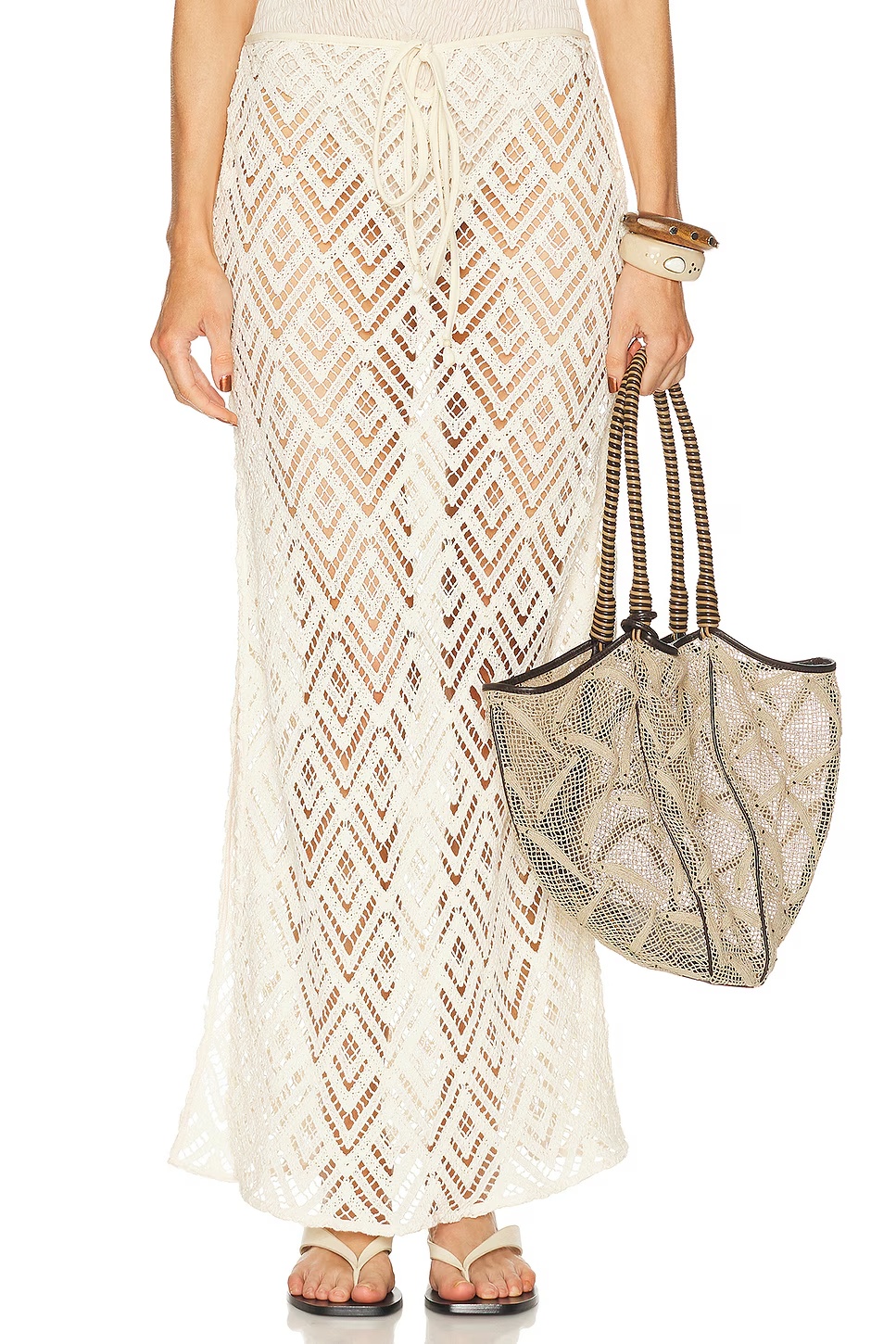 Soul Maxi Skirt Ecru