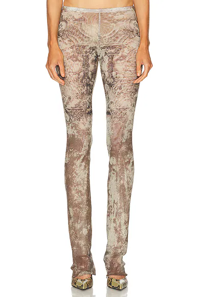 Médaillon Trouser Light Beige & Taupe