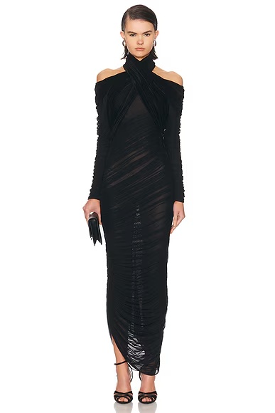 Long Sleeve Dress Black