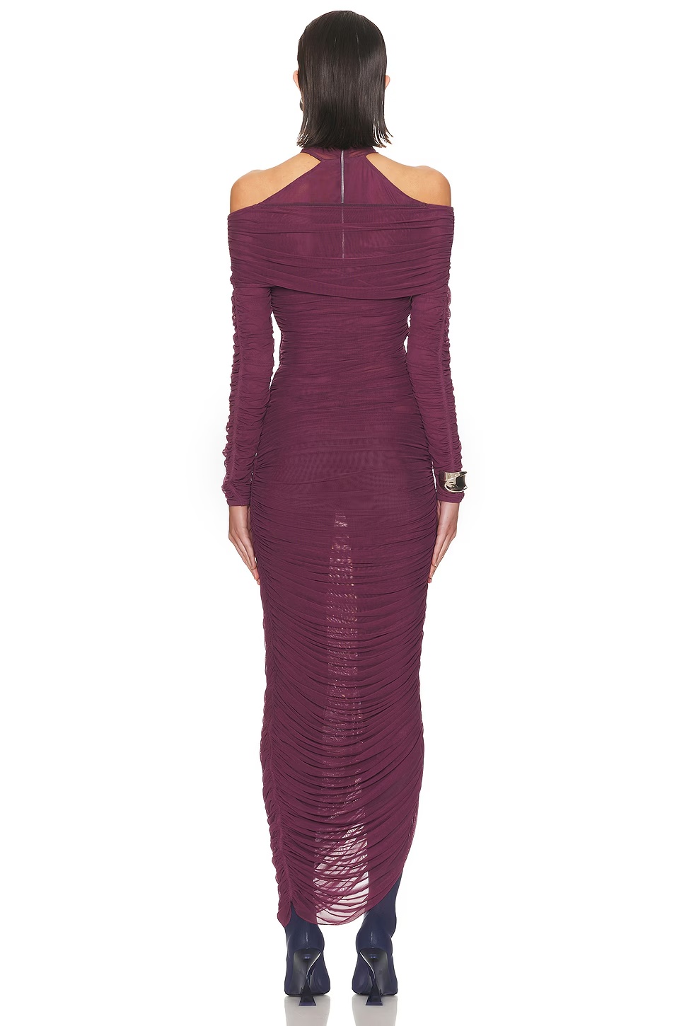Long Sleeve Dress Antique Pink