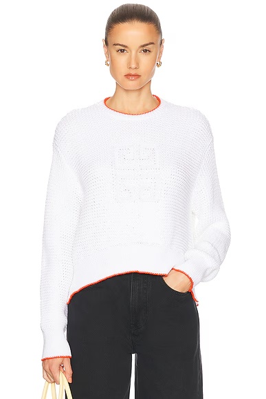 4g Sweater White