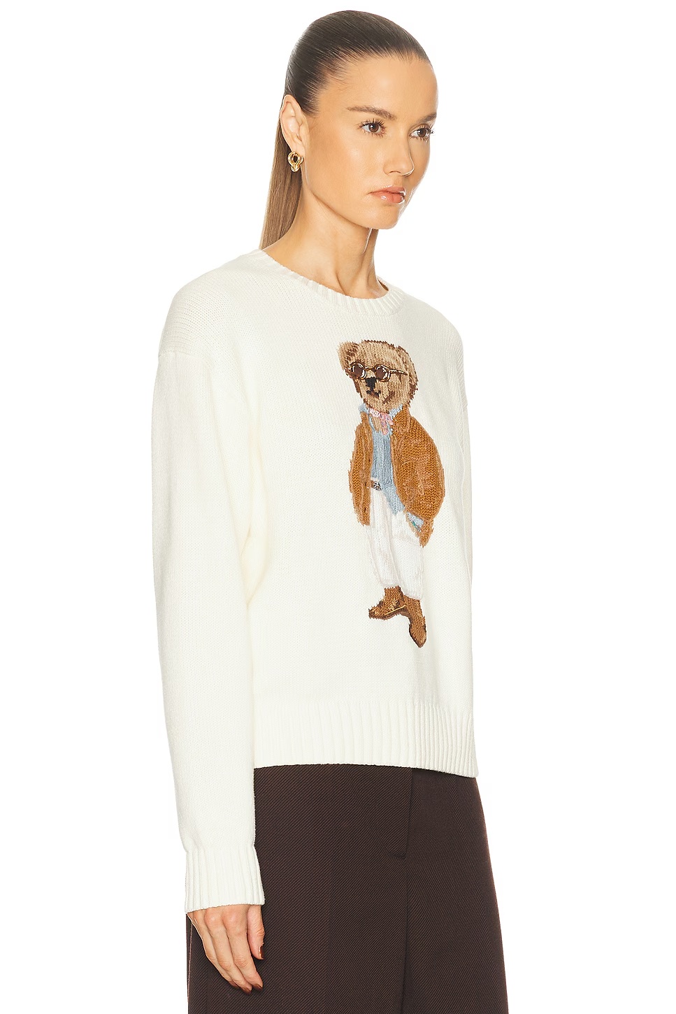 Bear Sweater Parchment Cream