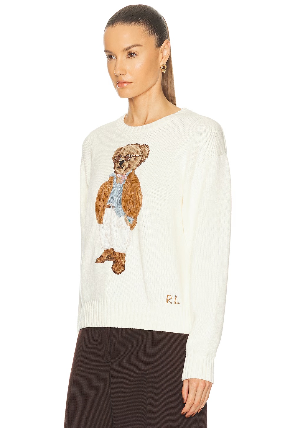Bear Sweater Parchment Cream