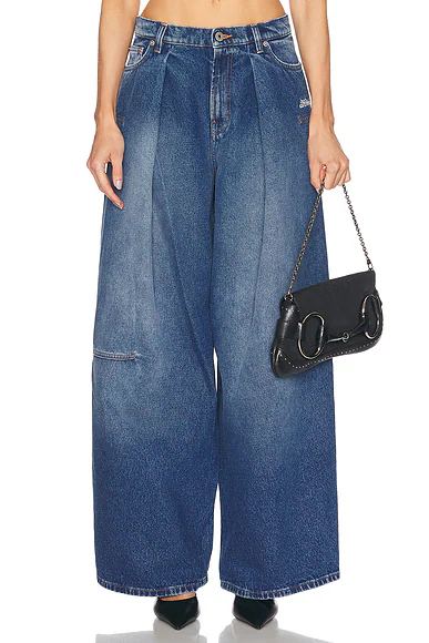 Wide Leg Jeans Vintage Blue