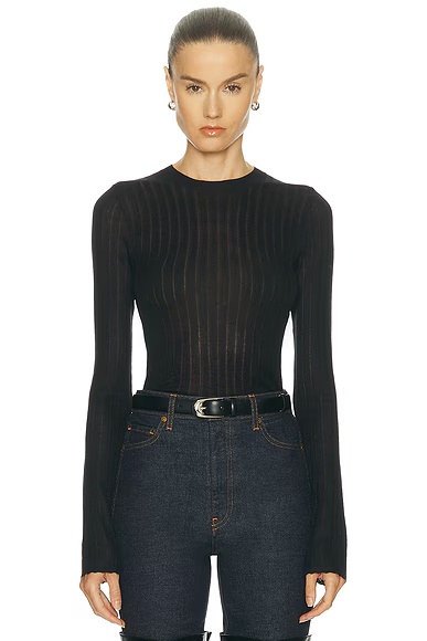 Elm Top Black