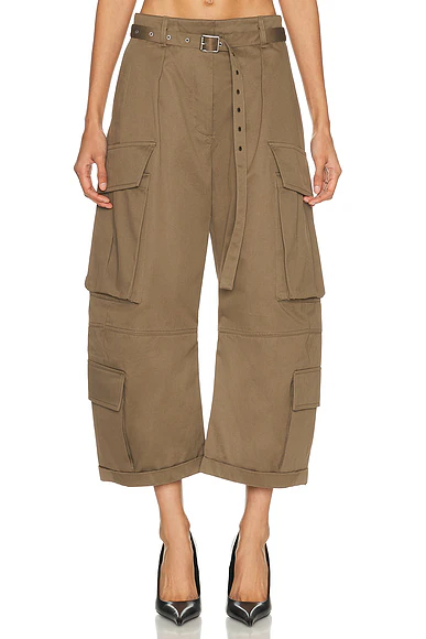 Pama Bolton Cargo Pant Khaki Green