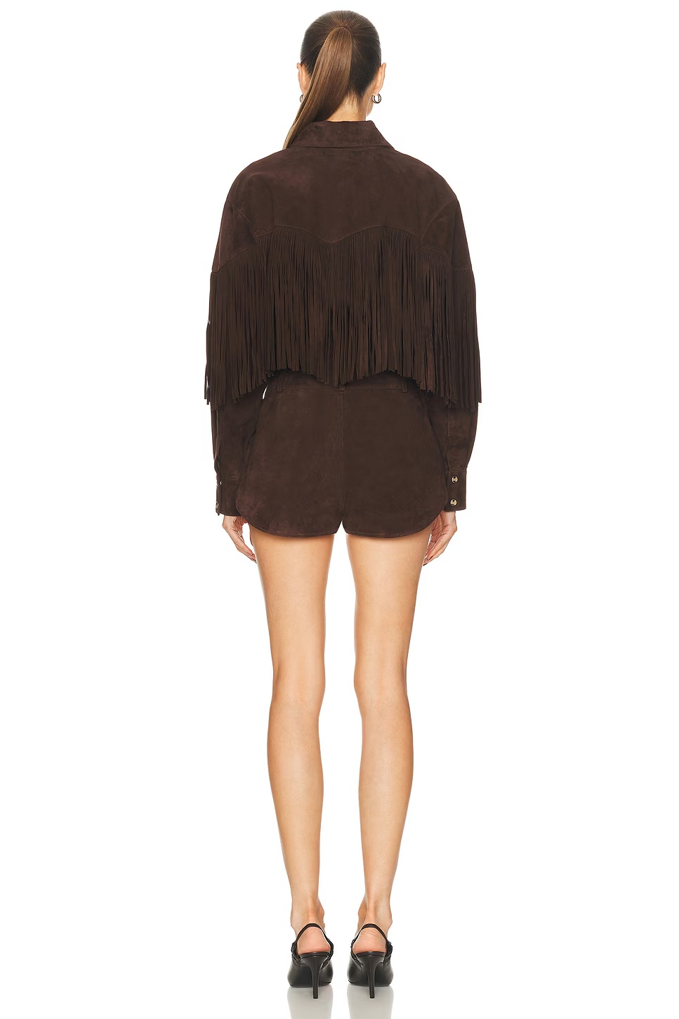Araminta Romper Tobacco