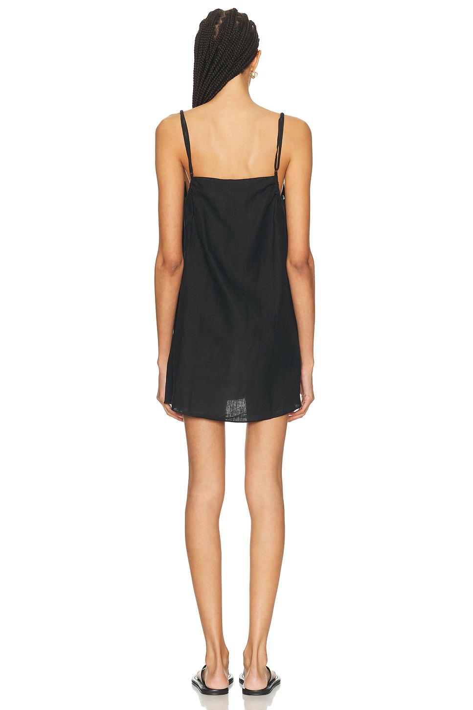 Lettuce Mini Dress Black