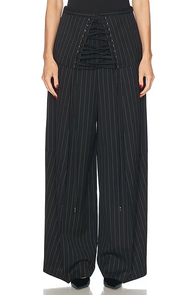 Tailored Pant Black & White