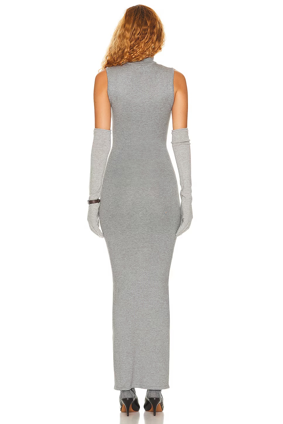 Aadi Knit Dress Heather Grey