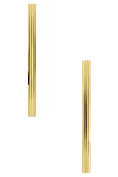 Empire Long Earrings Gold