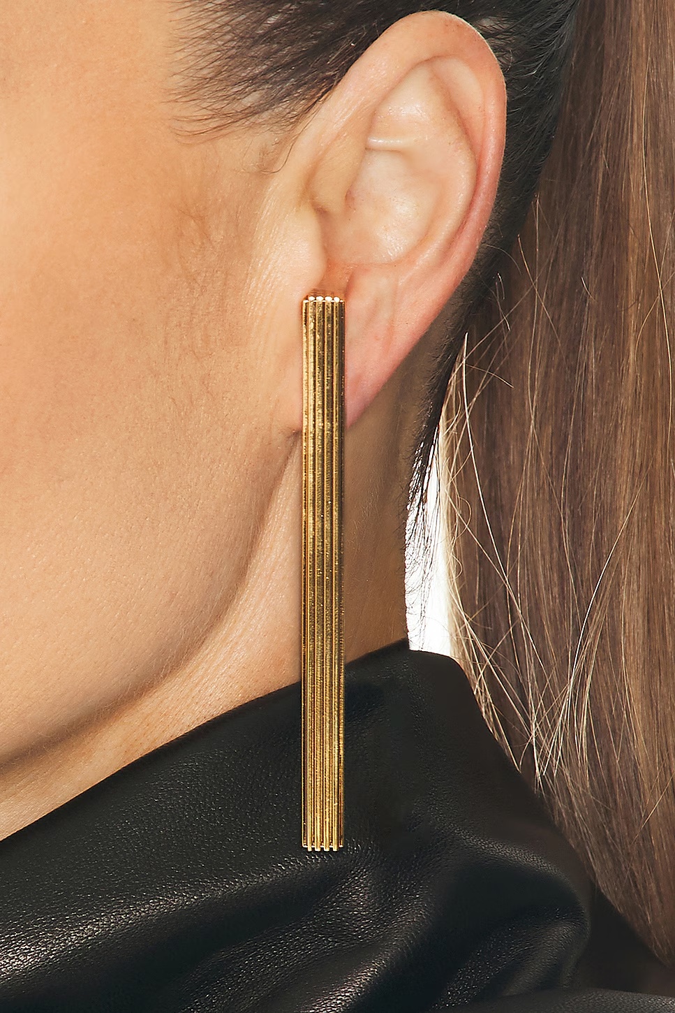 Empire Long Earrings Gold
