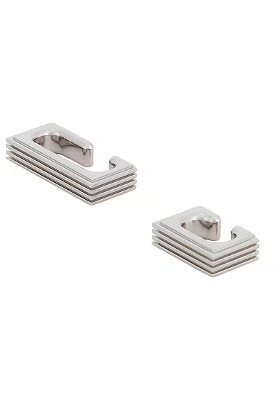 Empire Ear Cuffs Silver