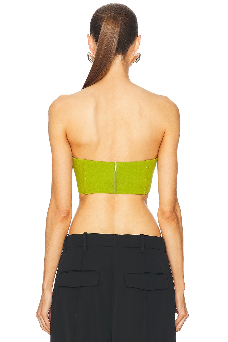 Conic Cup Bra Top Acid Green