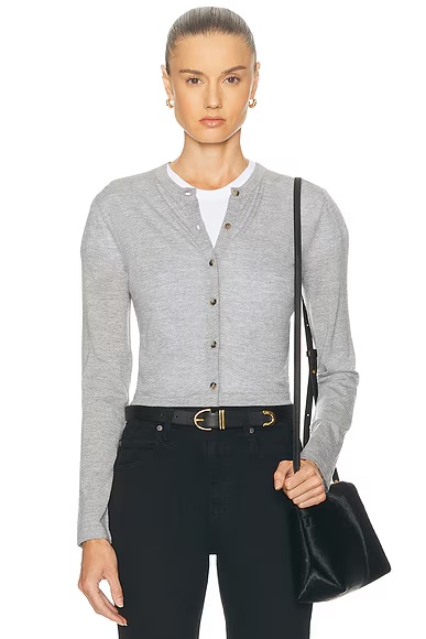 Brieta Cardigan Mercury
