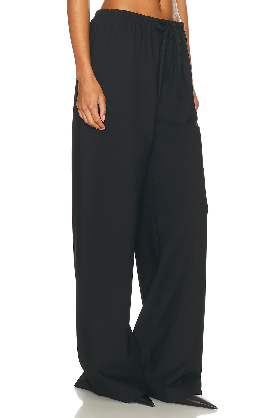 The Bias Cut Pant Black