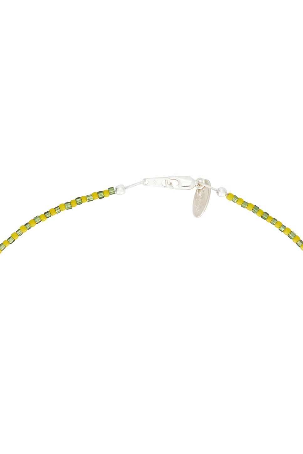 for FWRD Shoom Necklace 15" Freshwater Keshi, Yellow & Green