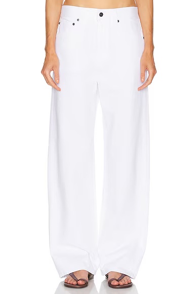 Bonnie Straight Leg White