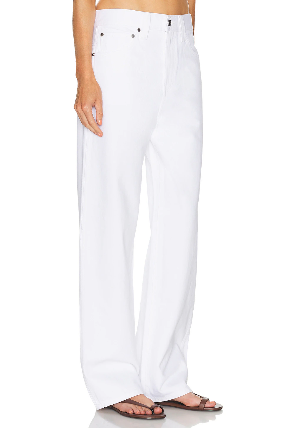 Bonnie Straight Leg White