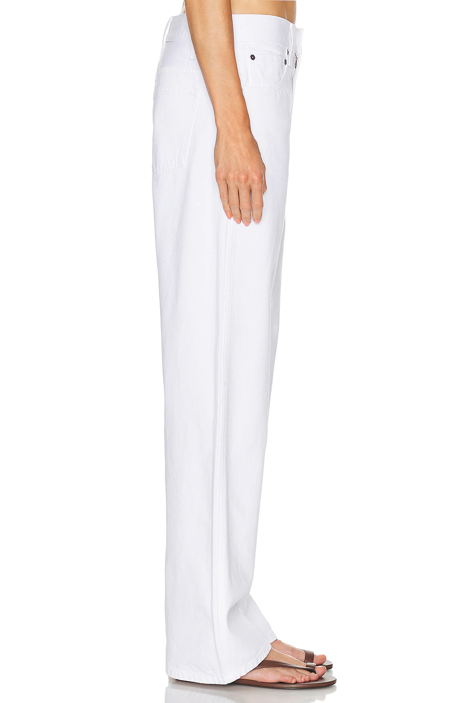 Bonnie Straight Leg White