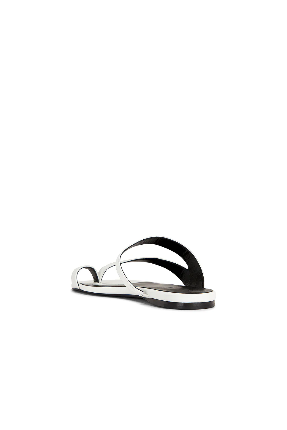 Aimee Flat Sandal Optic White