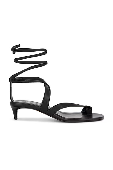 Aimee Strappy Sandal Black