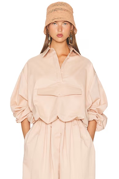 Cotton Twill Anorak Shell