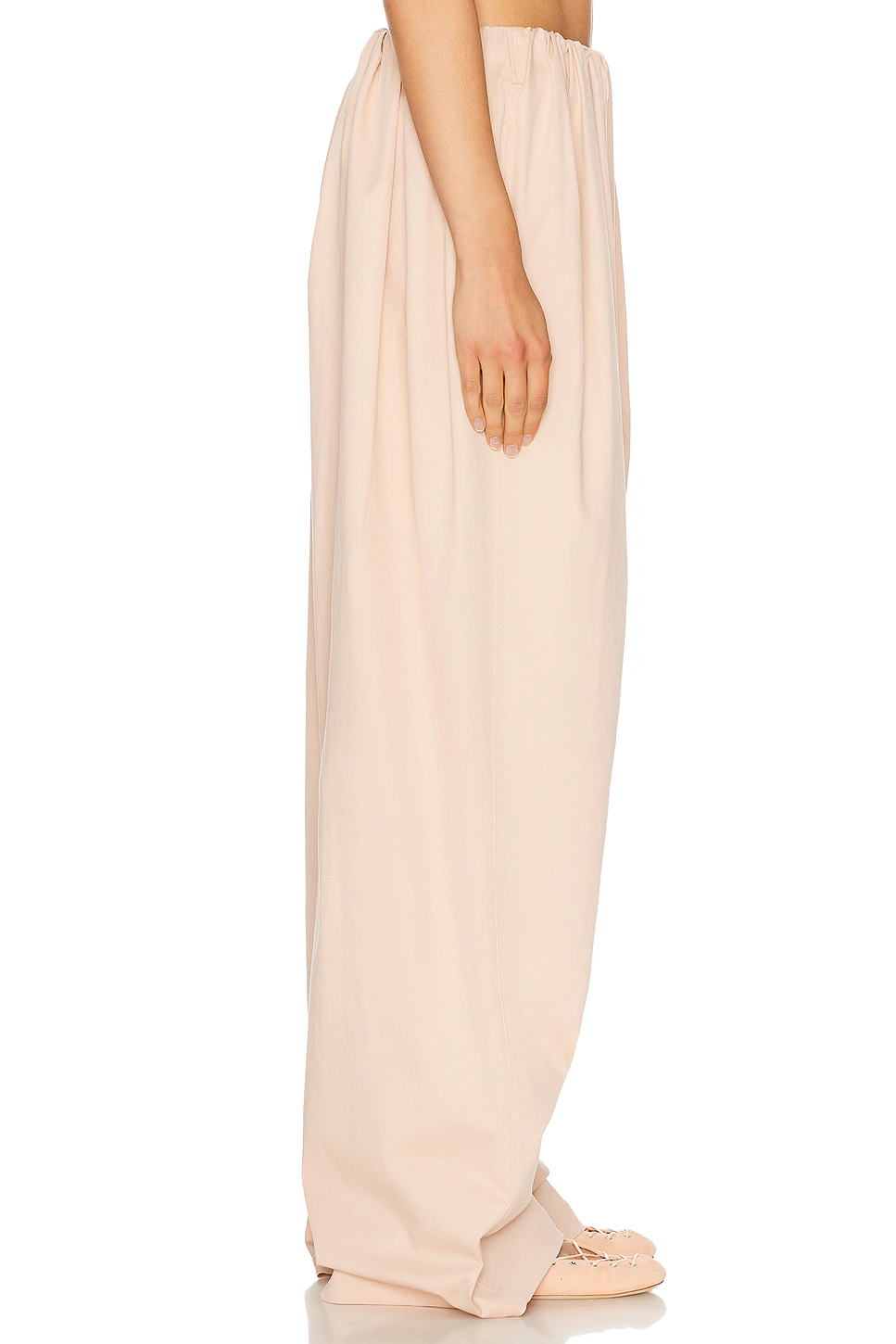 Cotton Twill Puff Pant Shell