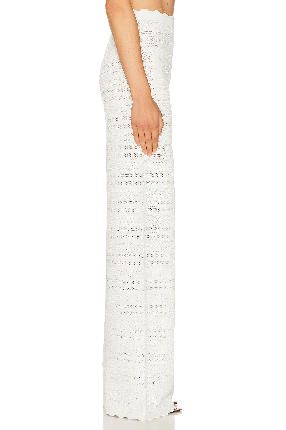 Kaitltn Scalloped Pant Ivory
