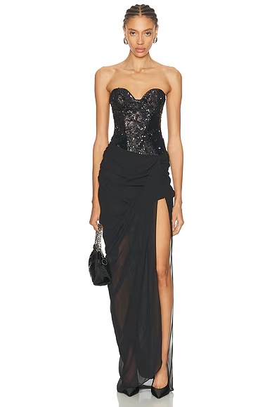 Avella Gown Black