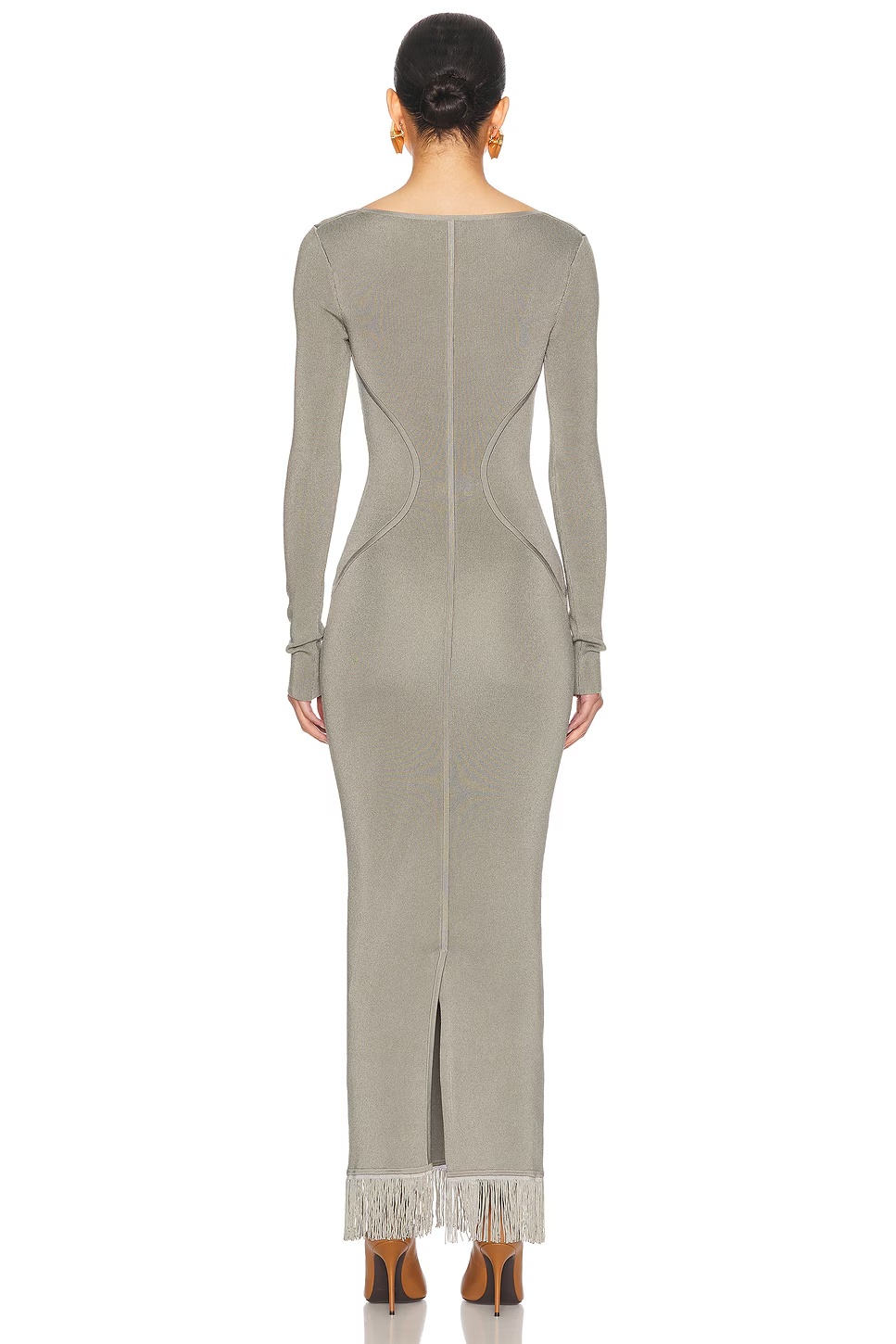 Claudetta Maxi Dress Grey