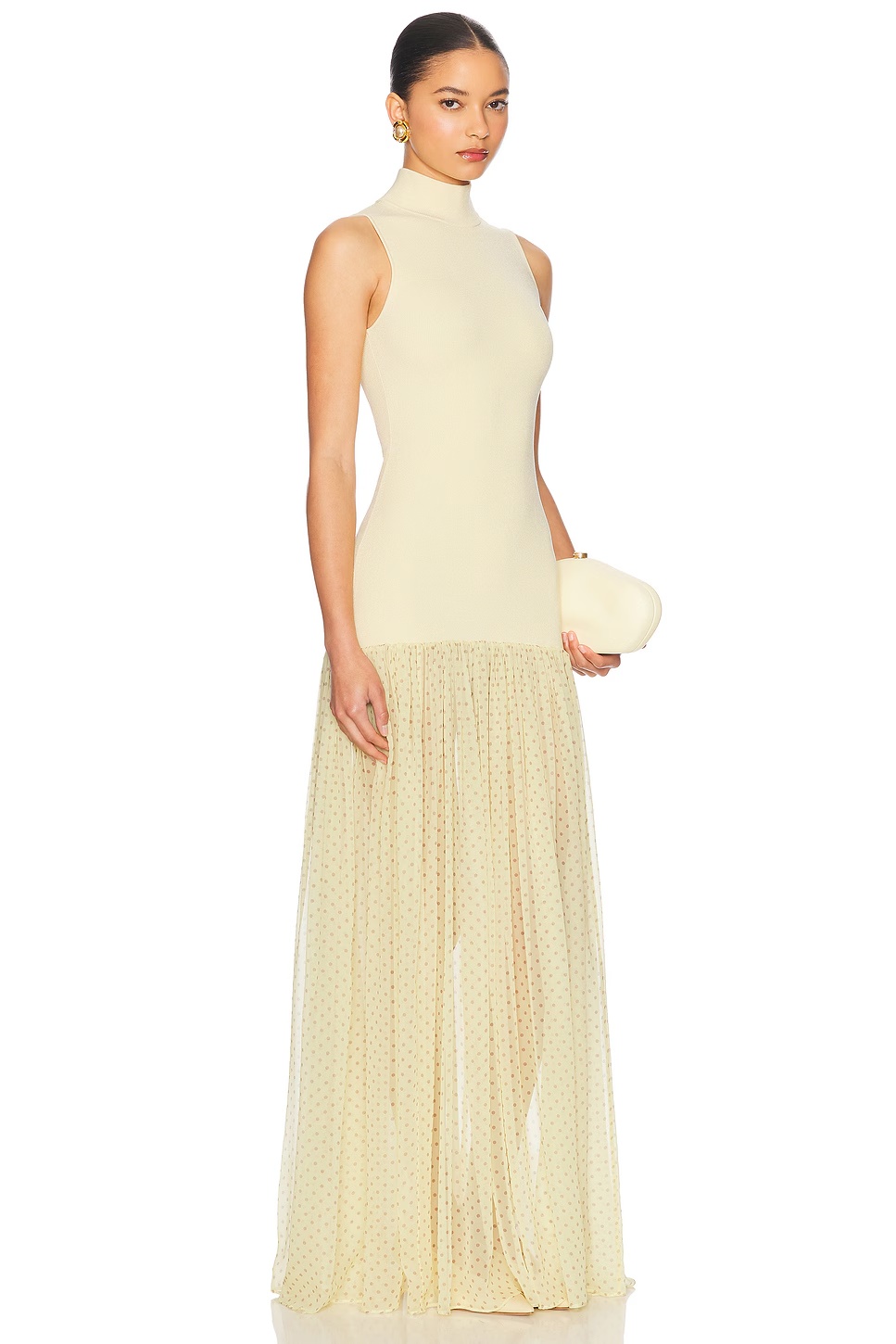 Costanza Gown Butter Yellow