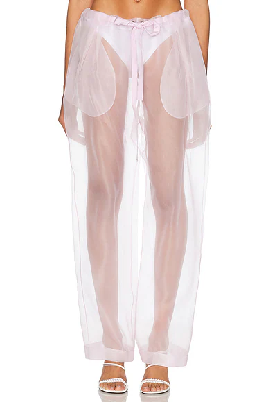 Trenton Organza Pant Peony