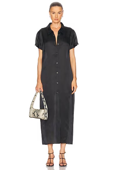 Effy Organza Dress Black