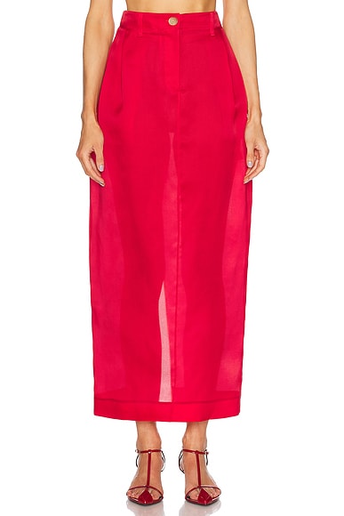 Lucian Skirt Raspberry
