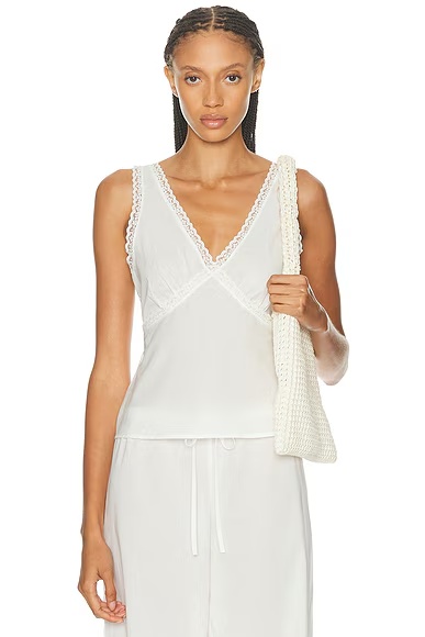 for FWRD The Iris Tank Top White
