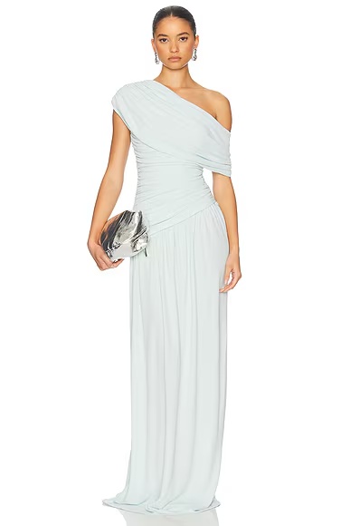 The Apolla Jersey Dress Powder Blue