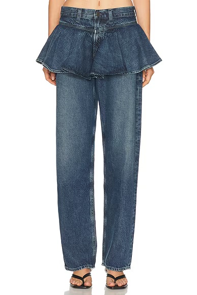 Peplum Jeans Peak