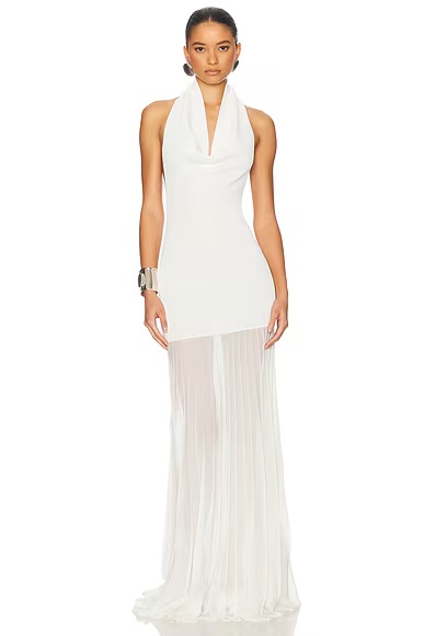 Jazzlyn Maxi Knit Dress Ivory