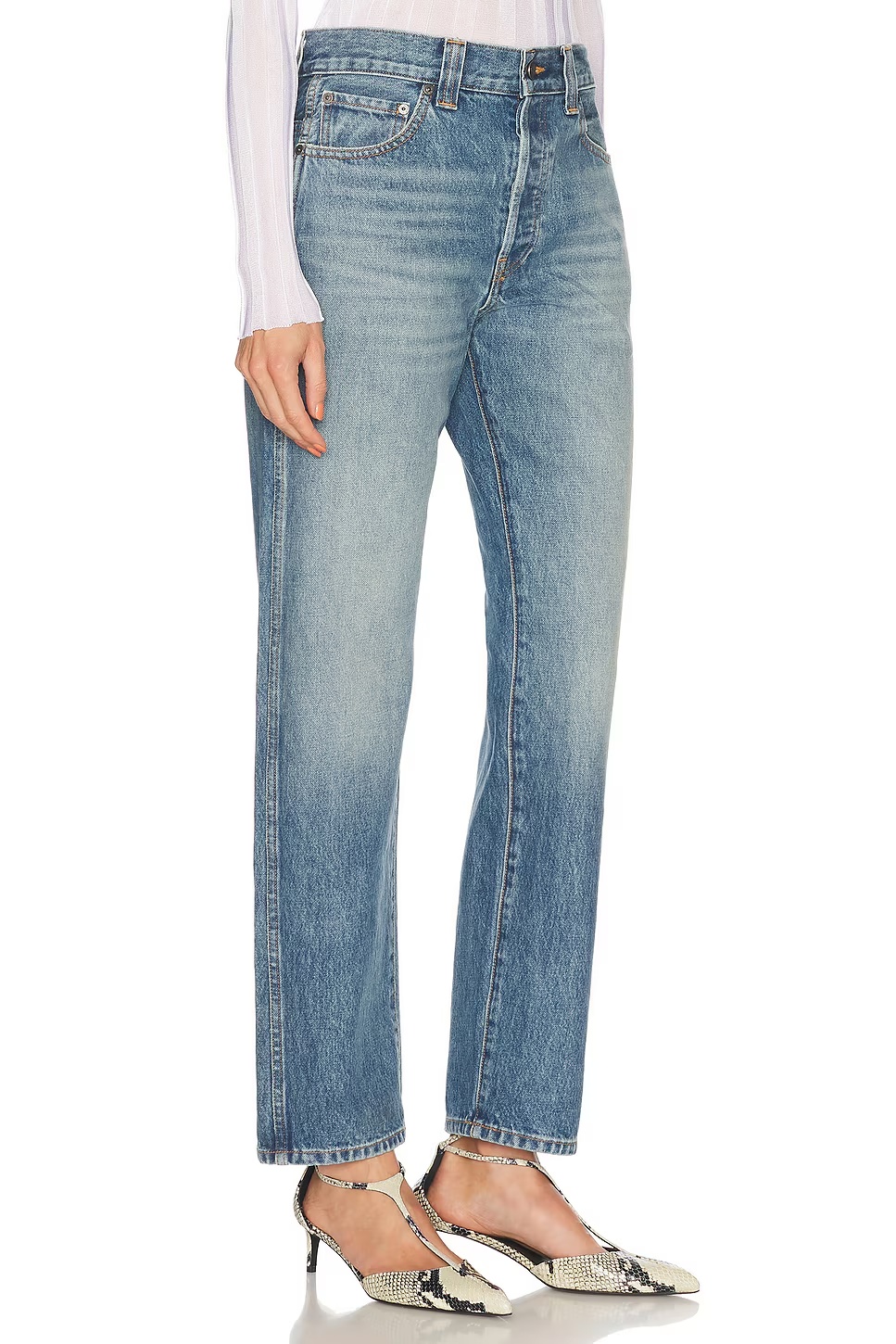 Callum Straight Leg Jeans Heath