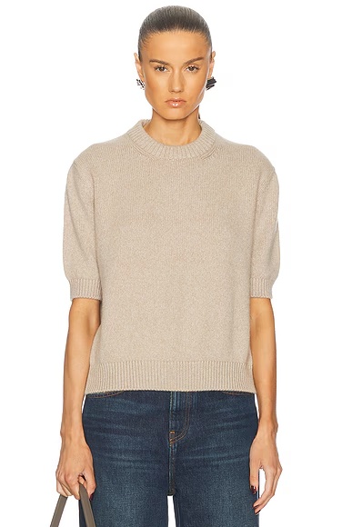 Davin Cashmere Sweater Putty