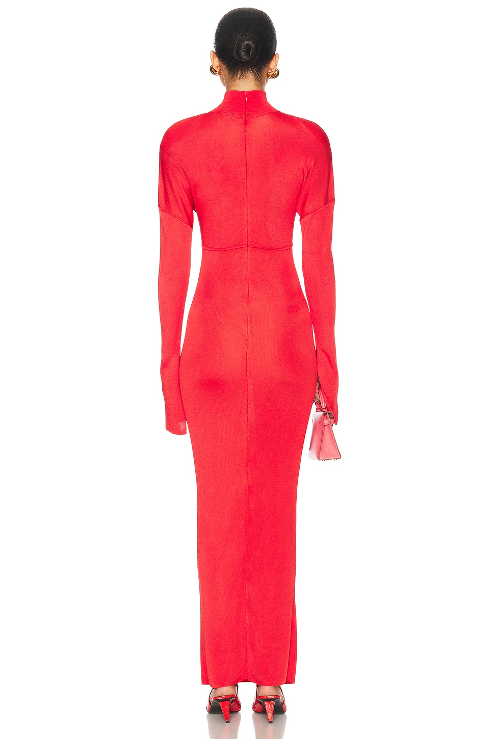 Cordelia Maxi Knit Dress Red