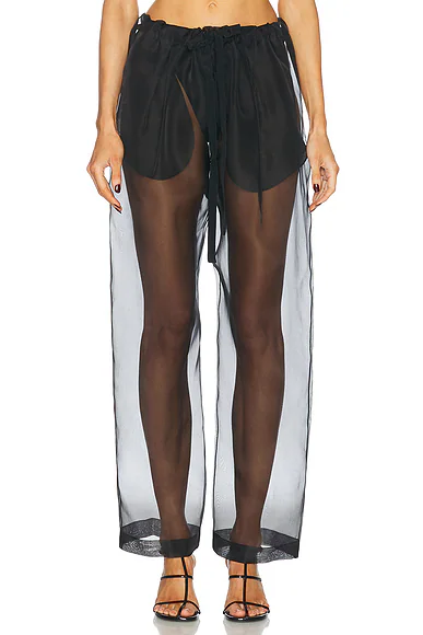Trenton Organza Pant Black