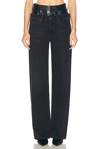 Elson High Rise Loose Jeans Detox & Raven
