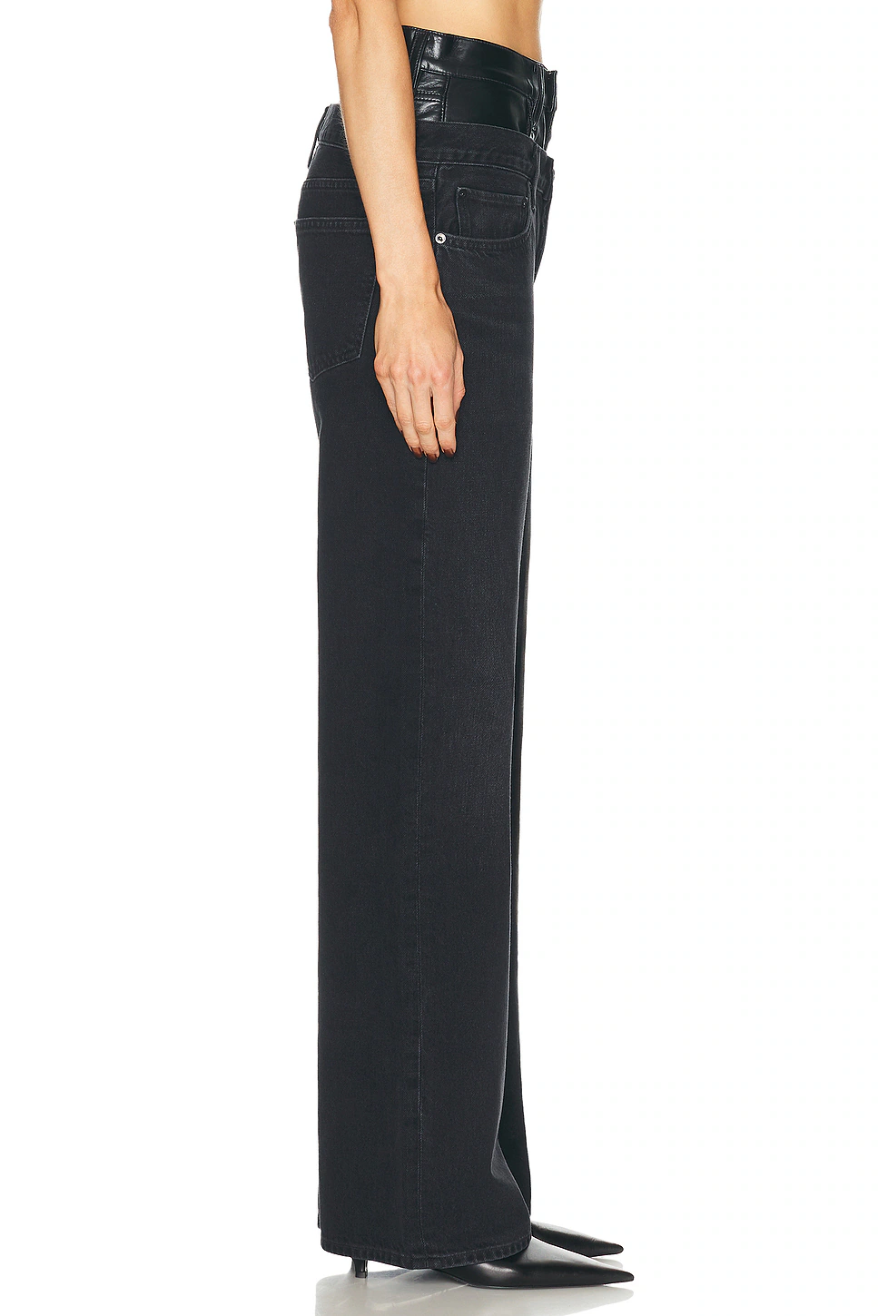 Elson High Rise Loose Jeans Detox & Raven