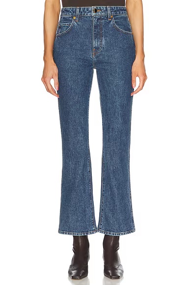 Vivian Slim Straight Leg Jeans Boone