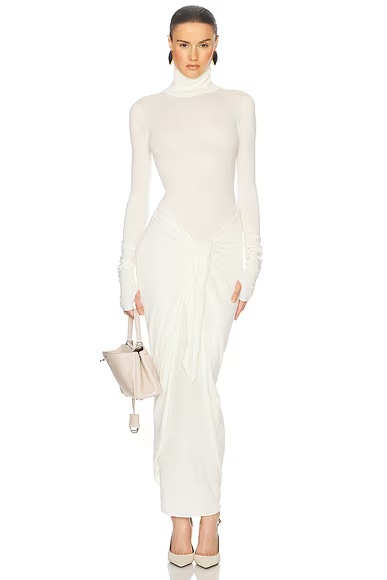 Oakleigh Maxi Knit Dress Ivory