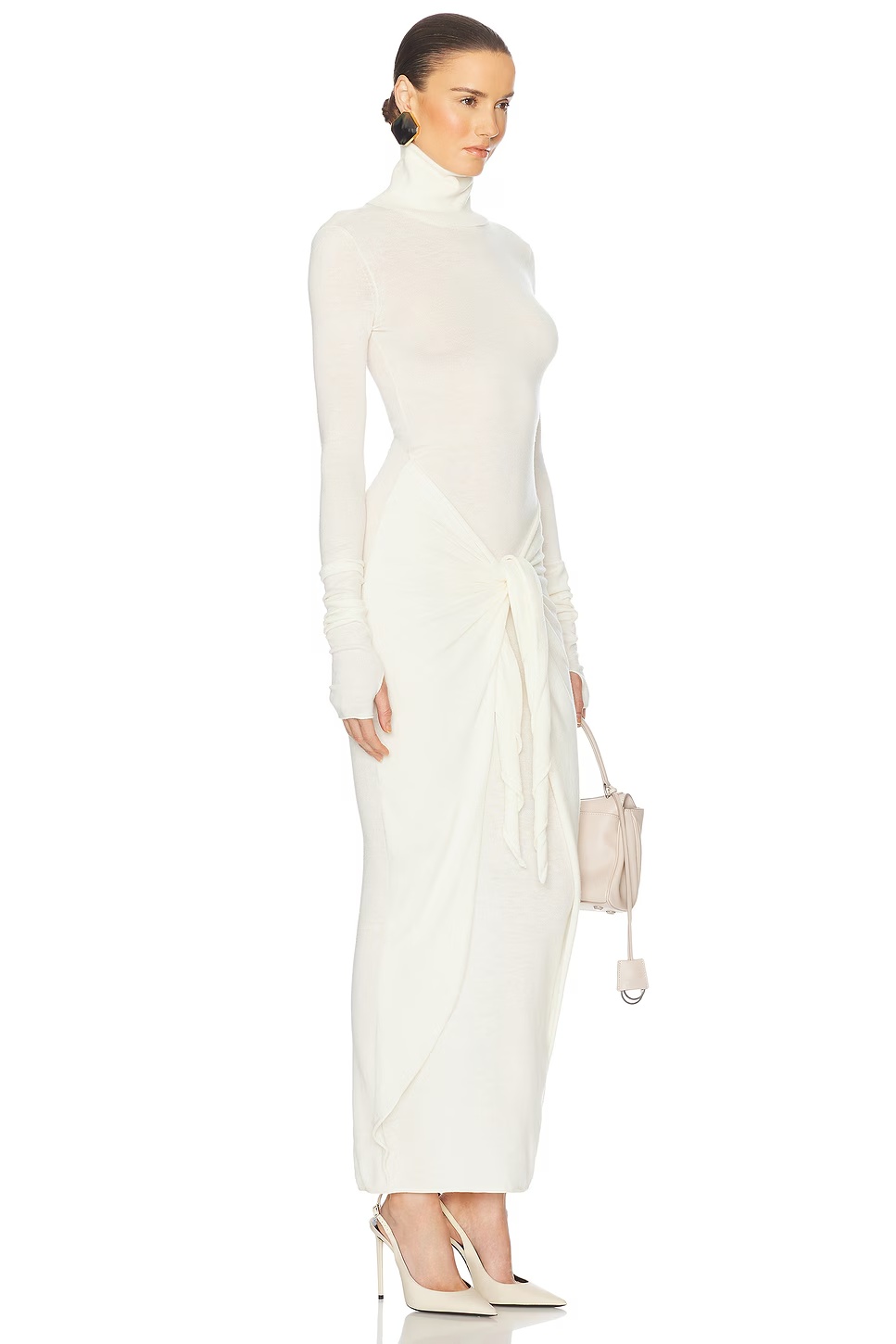 Oakleigh Maxi Knit Dress Ivory